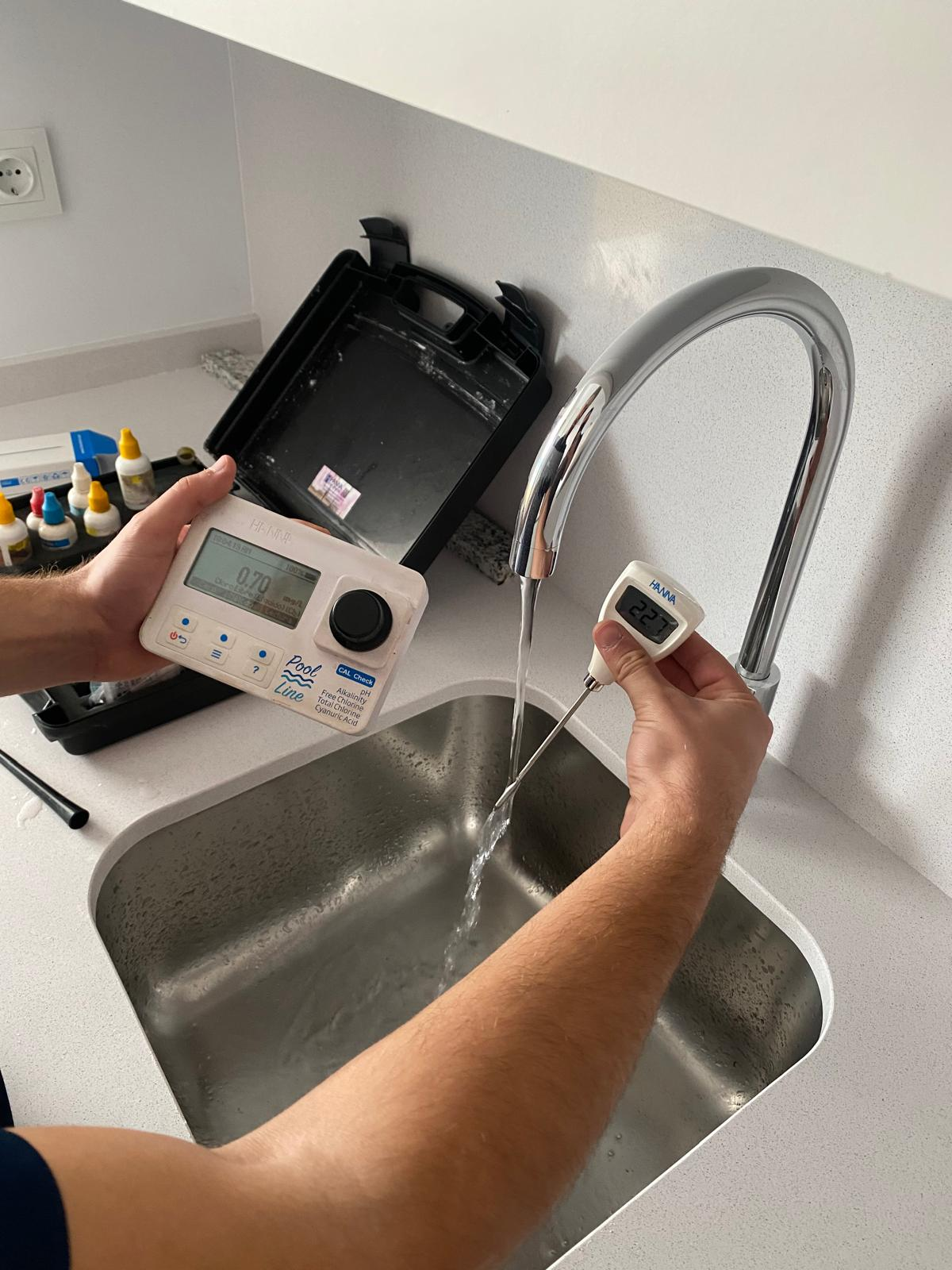 Desinfección profesional de redes de agua